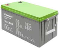 Qoltec Akumulator żelowy Deep Cycle | 12V | 200Ah - 1115798 - zdjęcie 2